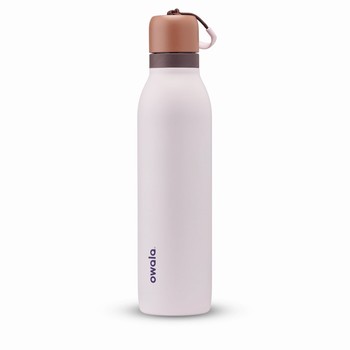 Owala 24oz FreeSip® Twist Water Bottles Pink Canada | MOYLX-9140